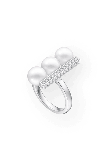 balance plus neo diamonds pave Ring